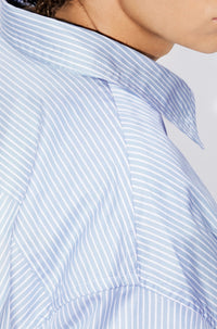 Kenzo Archive Logo Oversized Shirt - Sky Blue