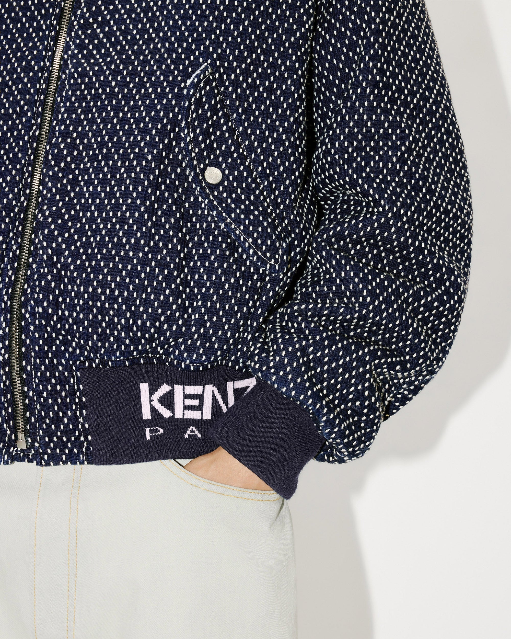 Kenzo Sashiko Stitch Bomber