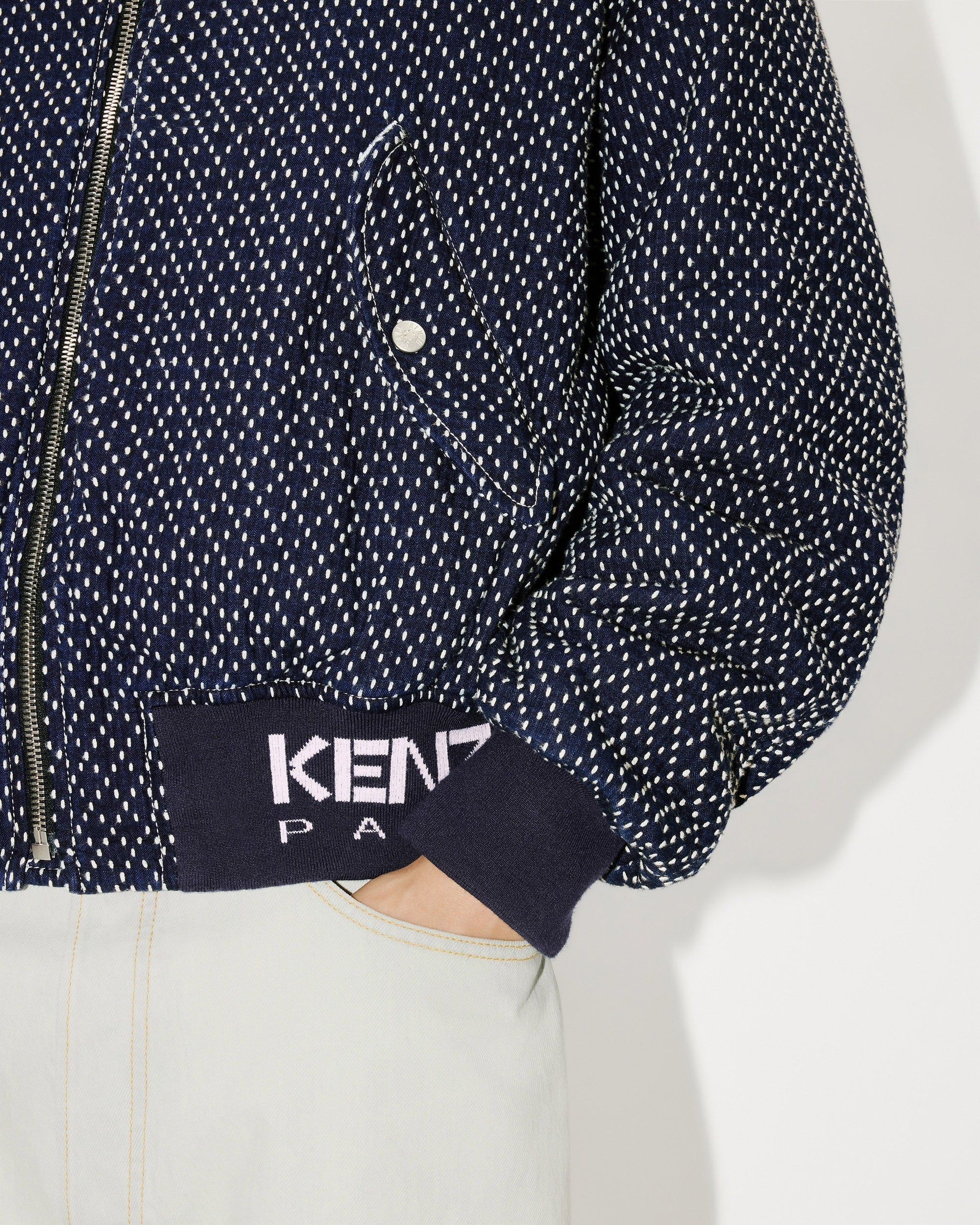 Kenzo Sashiko Stitch Bomber