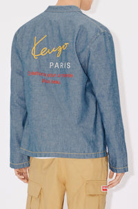 Rinse denim chambray shirt - Rinse Blue