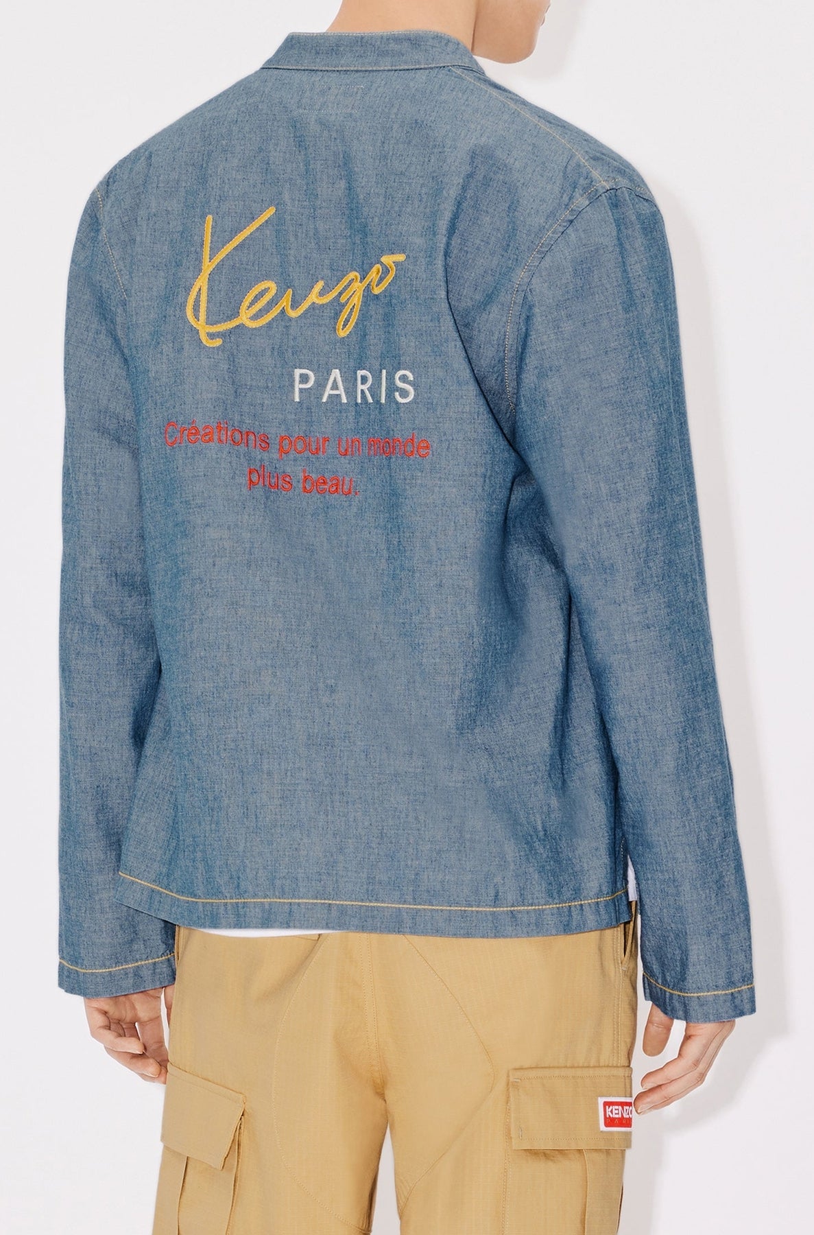 Rinse denim chambray shirt - Rinse Blue