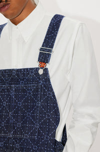 Salopette imprimée en denim Kenzo x LEVI"S® - Rinse Blue Denim