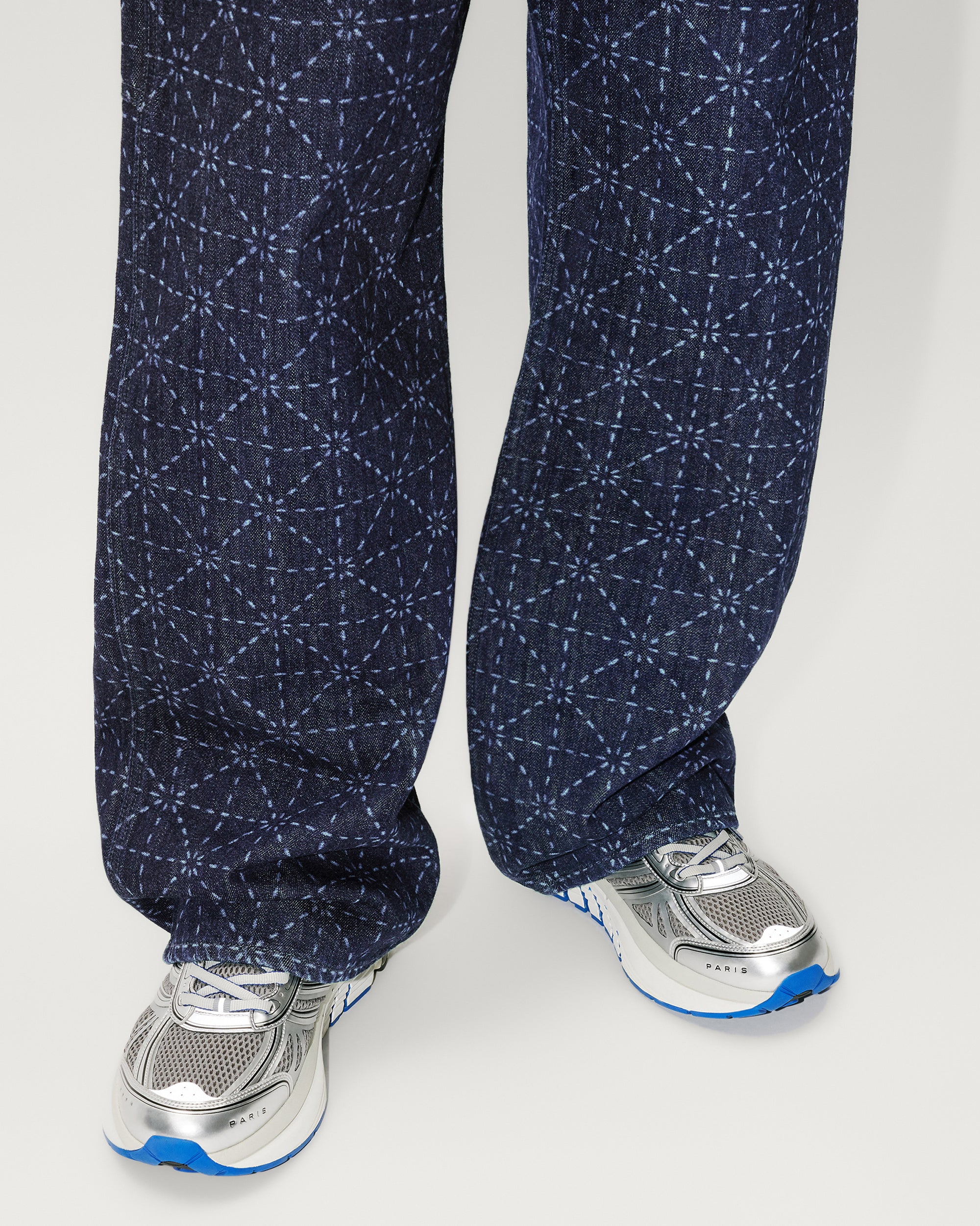 Salopette imprimée en denim Kenzo x LEVI"S® - Rinse Blue Denim