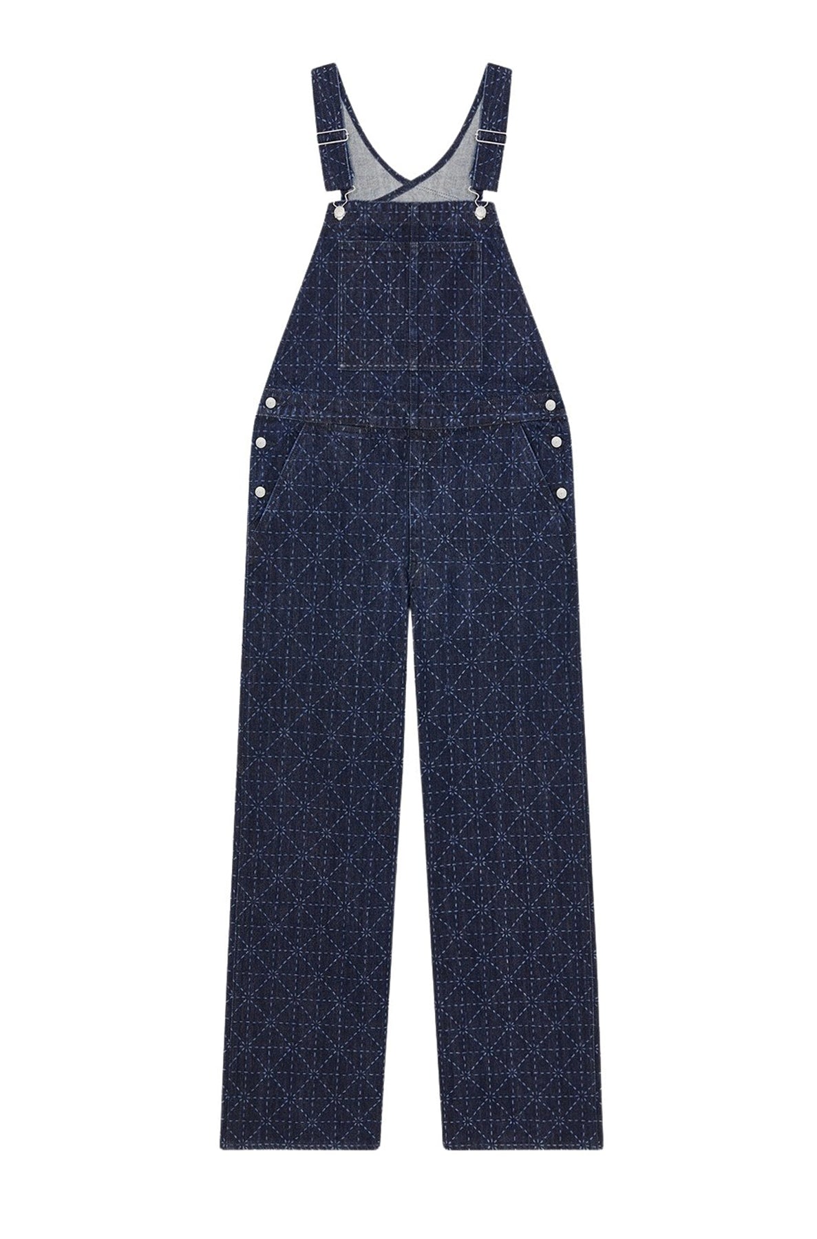 Salopette imprimée en denim Kenzo x LEVI"S® - Rinse Blue Denim