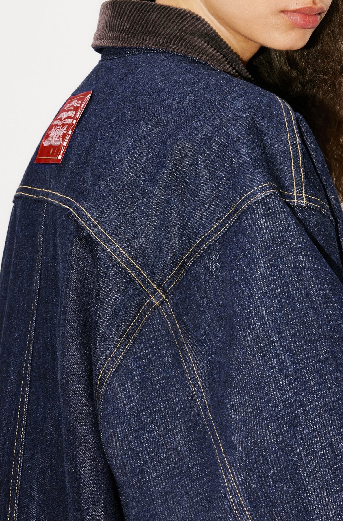 Parka en denim genderless Kenzo x LEVI"S® - Rinse Blue Denim