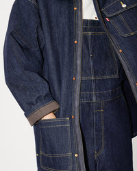 Parka en denim genderless Kenzo x LEVI"S® - Rinse Blue Denim