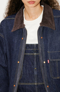 Parka en denim genderless Kenzo x LEVI"S® - Rinse Blue Denim