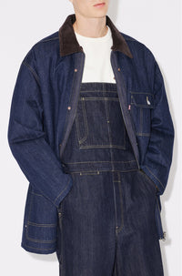 Parka en denim genderless Kenzo x LEVI"S® - Rinse Blue Denim