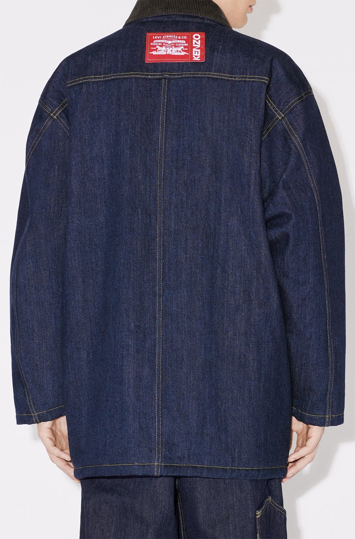 Parka en denim genderless Kenzo x LEVI"S® - Rinse Blue Denim