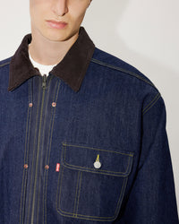 Parka en denim genderless Kenzo x LEVI"S® - Rinse Blue Denim