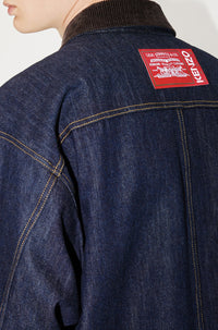 Parka en denim genderless Kenzo x LEVI"S® - Rinse Blue Denim