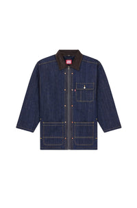 Parka en denim genderless Kenzo x LEVI"S® - Rinse Blue Denim
