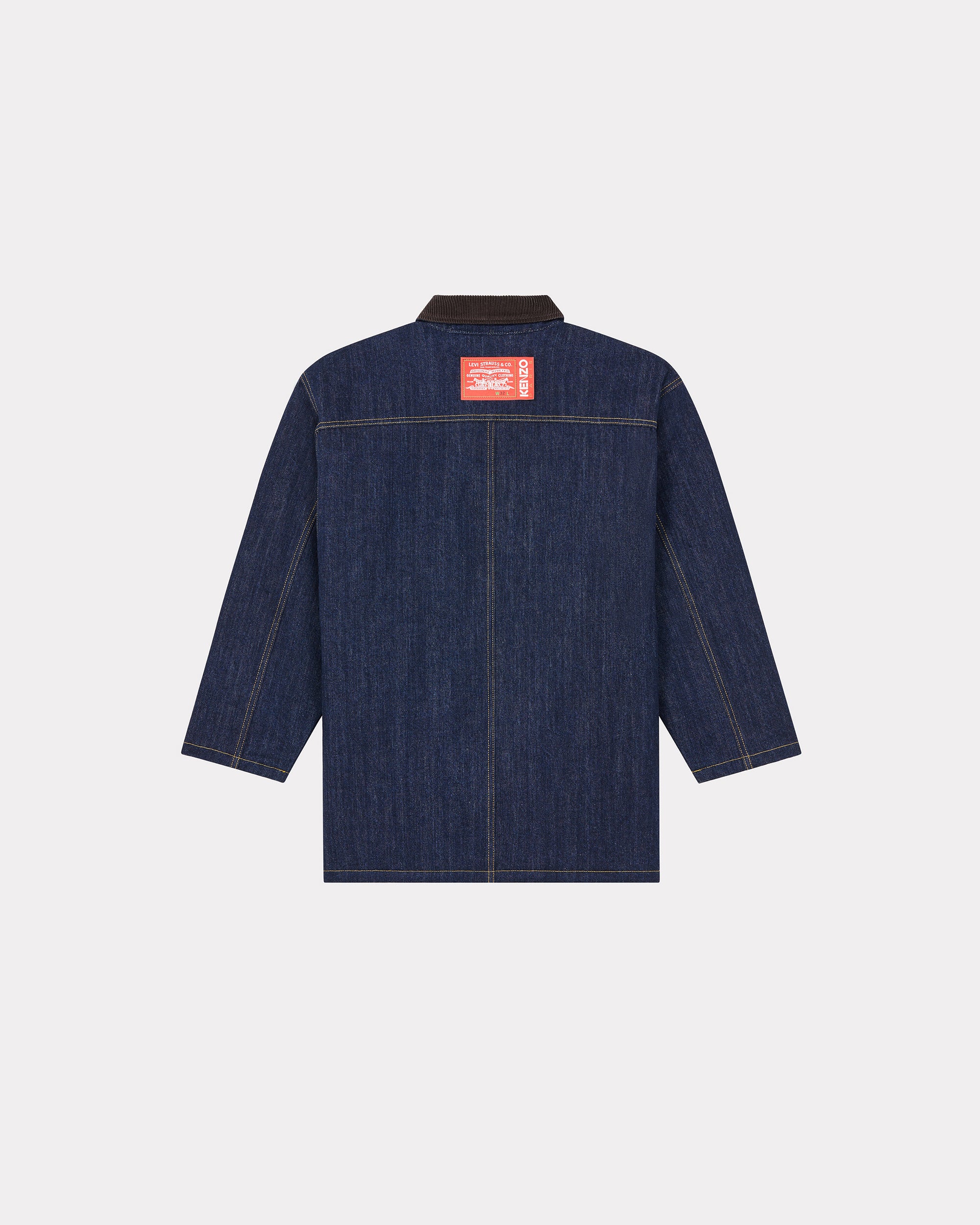 Parka en denim genderless Kenzo x LEVI"S® - Rinse Blue Denim