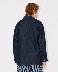 Boke Crest Rinse Denim Kimono