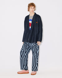 Boke Crest Rinse Denim Kimono