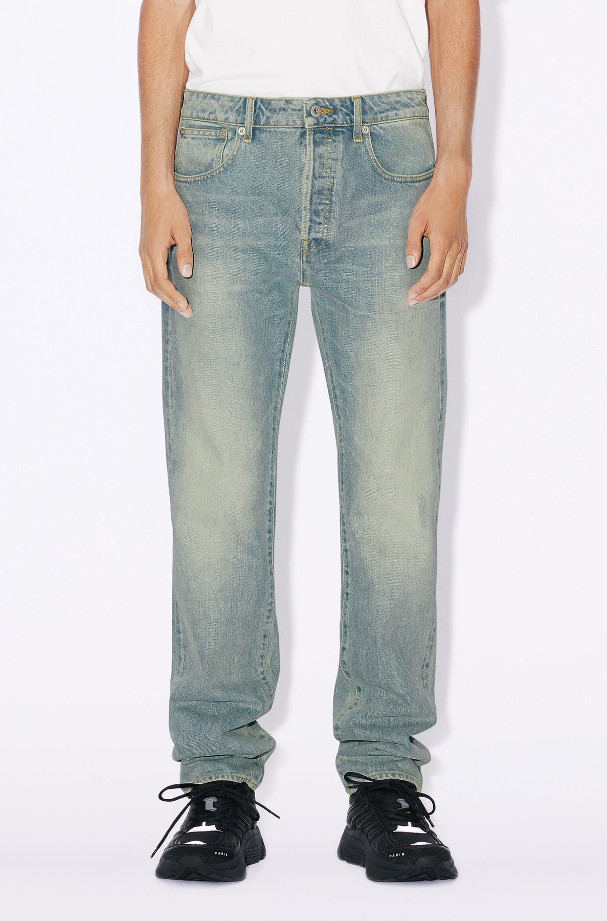Bara Slim Jeans - Medium Stone Blue Denim