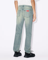 Medium Stone Bara Slim Jeans