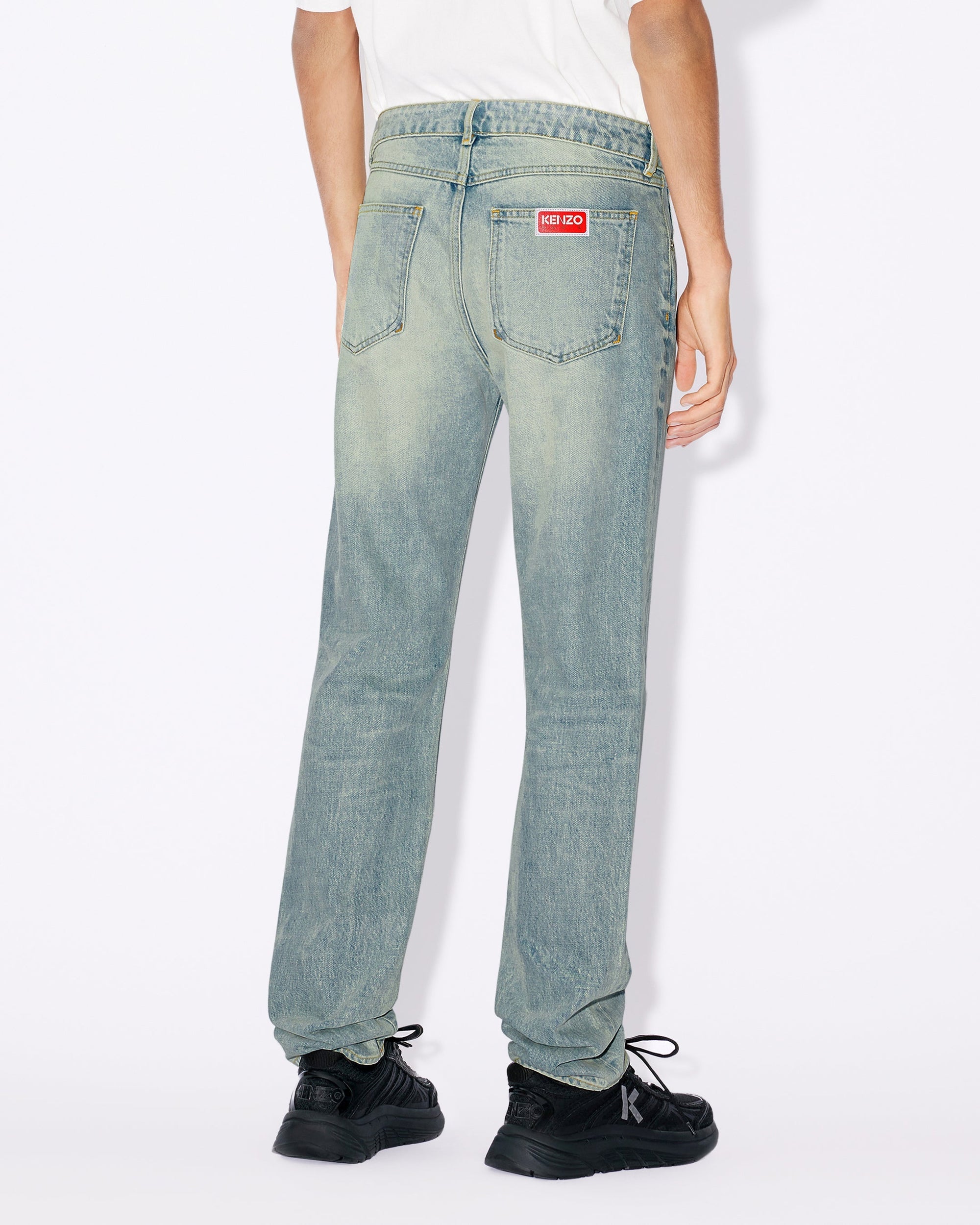 Medium Stone Bara Slim Jeans