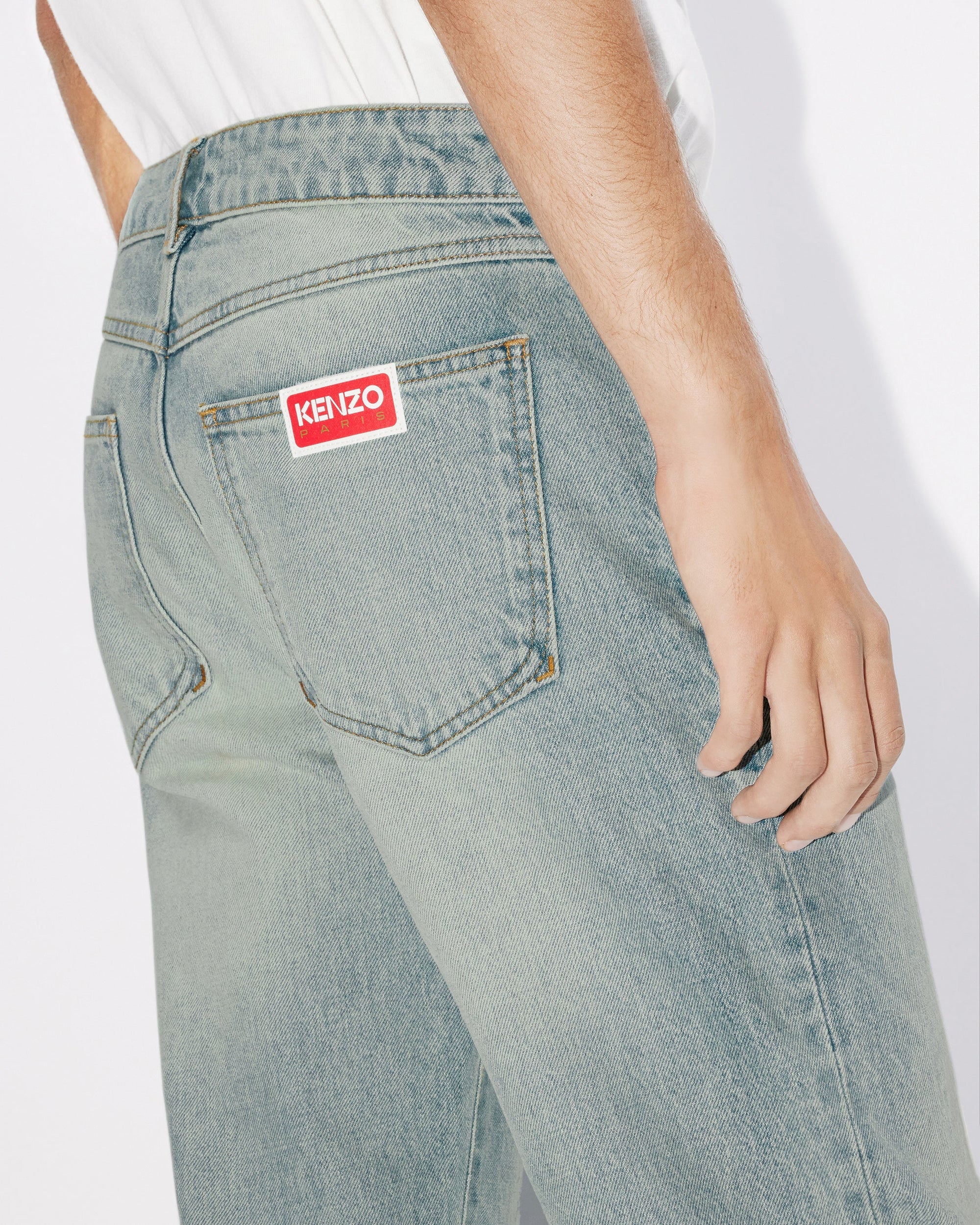 Medium Stone Bara Slim Jeans