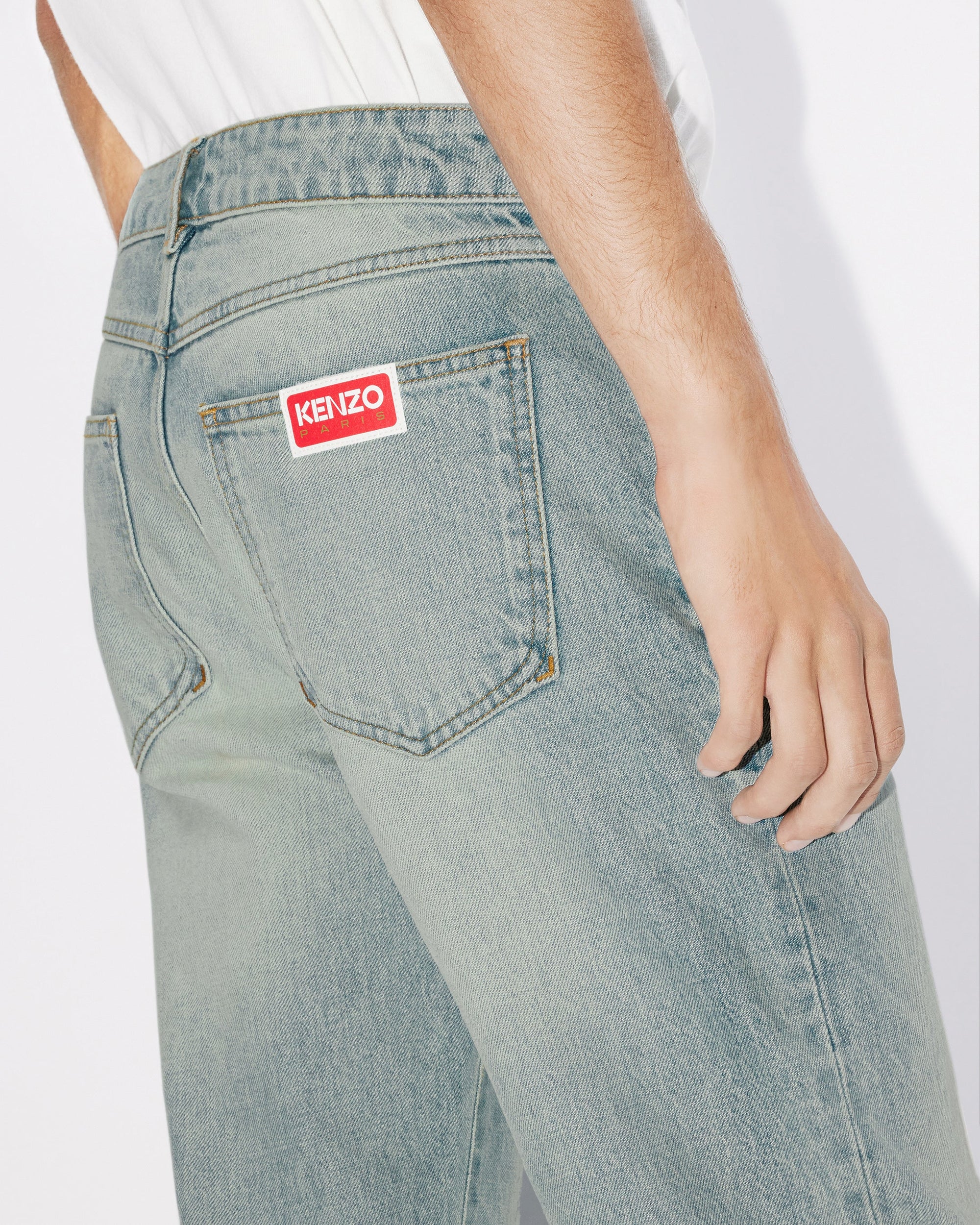 Medium Stone Bara Slim Jeans