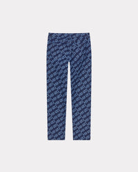 Jean slim Bara "Monogram" - Rinse Blue Denim