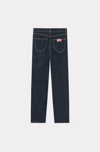 Jean Asagao droit - Rinse Blue Denim