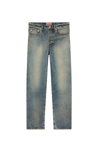 Jean droit Agasao - Stone Bl Dirty Blue Denim