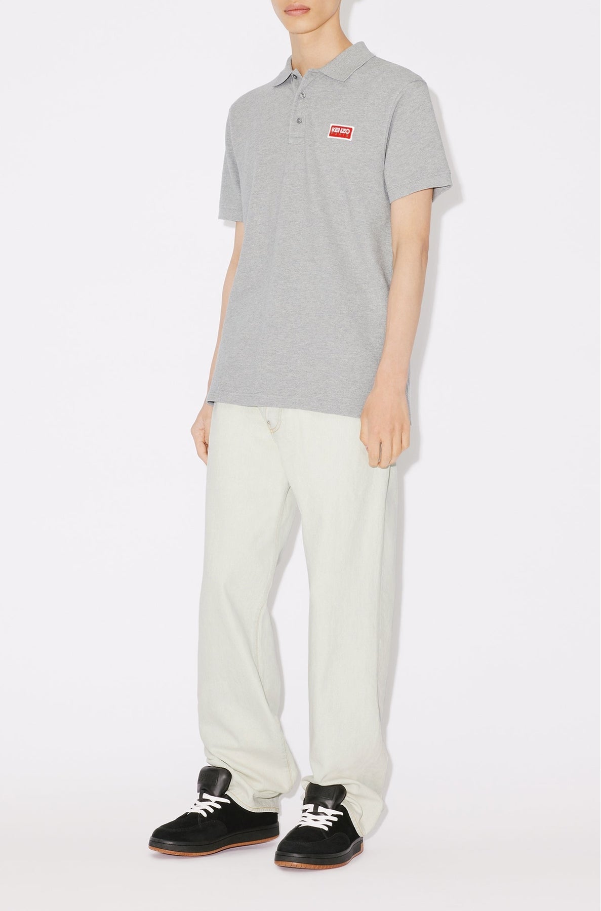 Bleached Suisen Relax Jeans