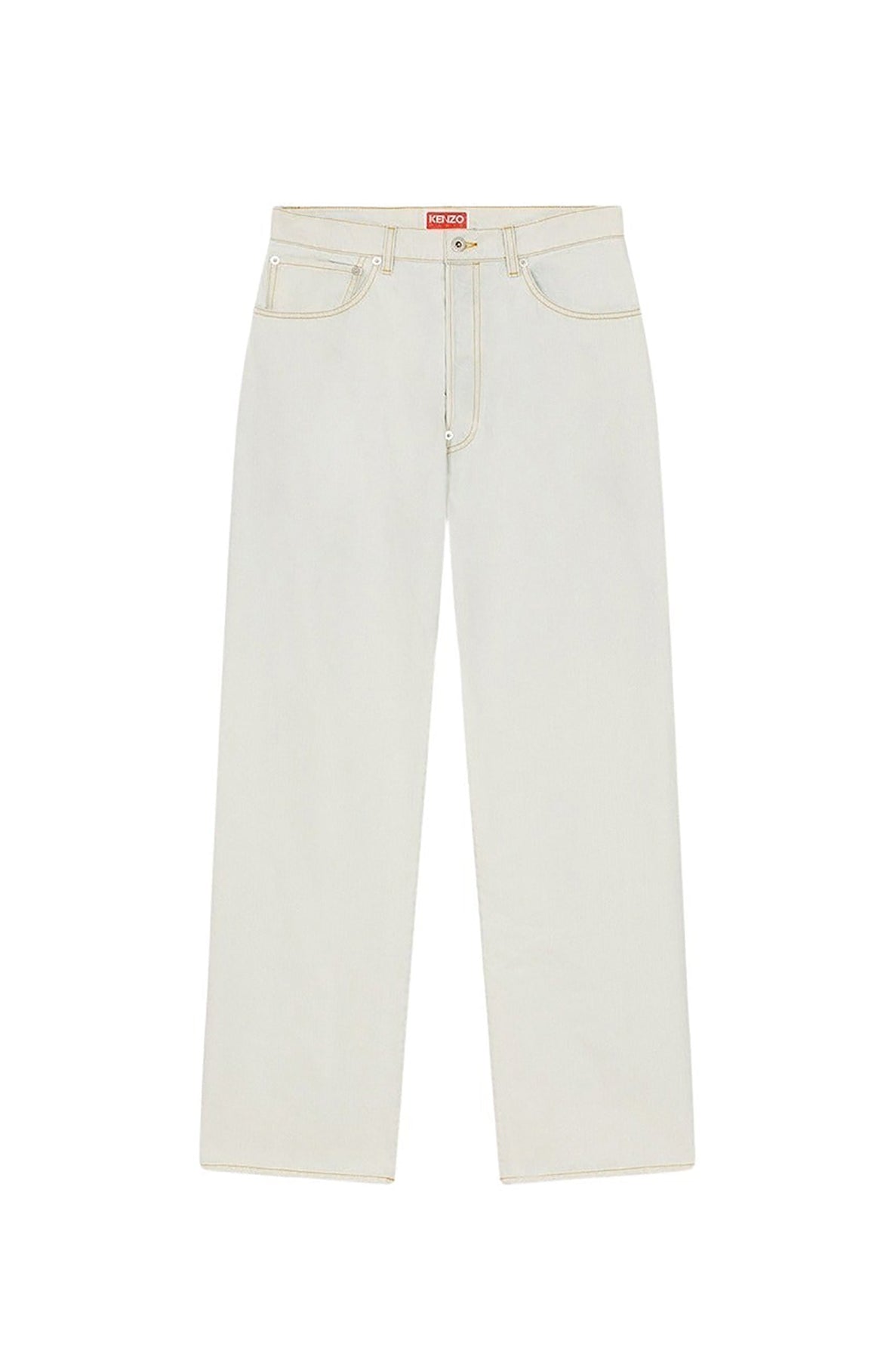 Jean relaxed SUISEN - Bleached Blue Denim