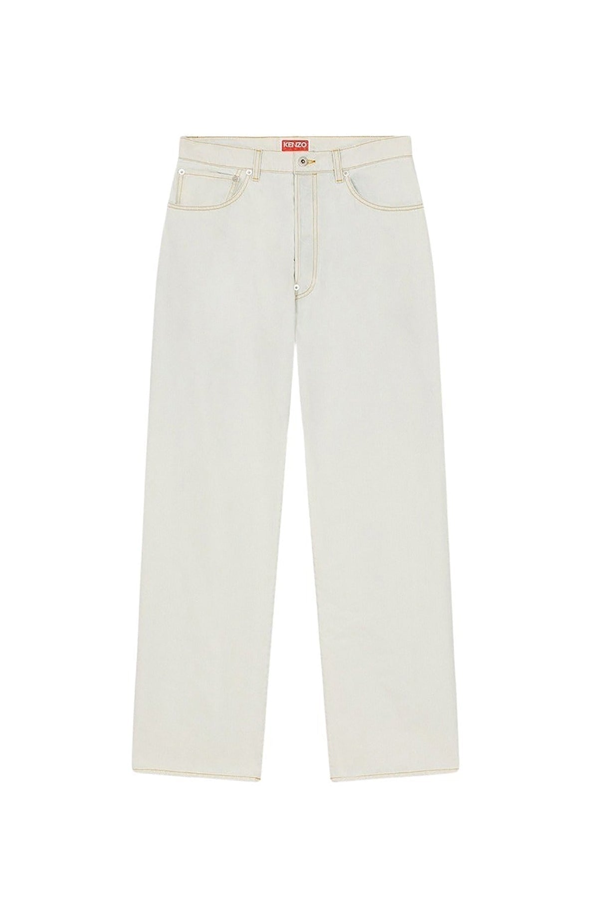 Bleached Suisen Relax Jeans