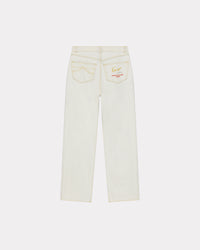 Jean relaxed SUISEN - Bleached Blue Denim