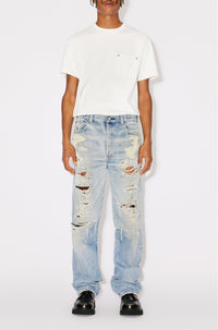 Kenzo x LEVI'S® 501® 1933 Distressed Jeans - Stone Bl Dirty Blue Denim