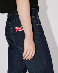 Cropped Asagao Straight Jeans