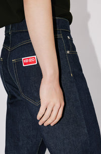 Jean droit Asagao - Rinse Blue Denim