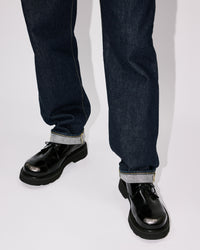 Cropped Asagao Straight Jeans