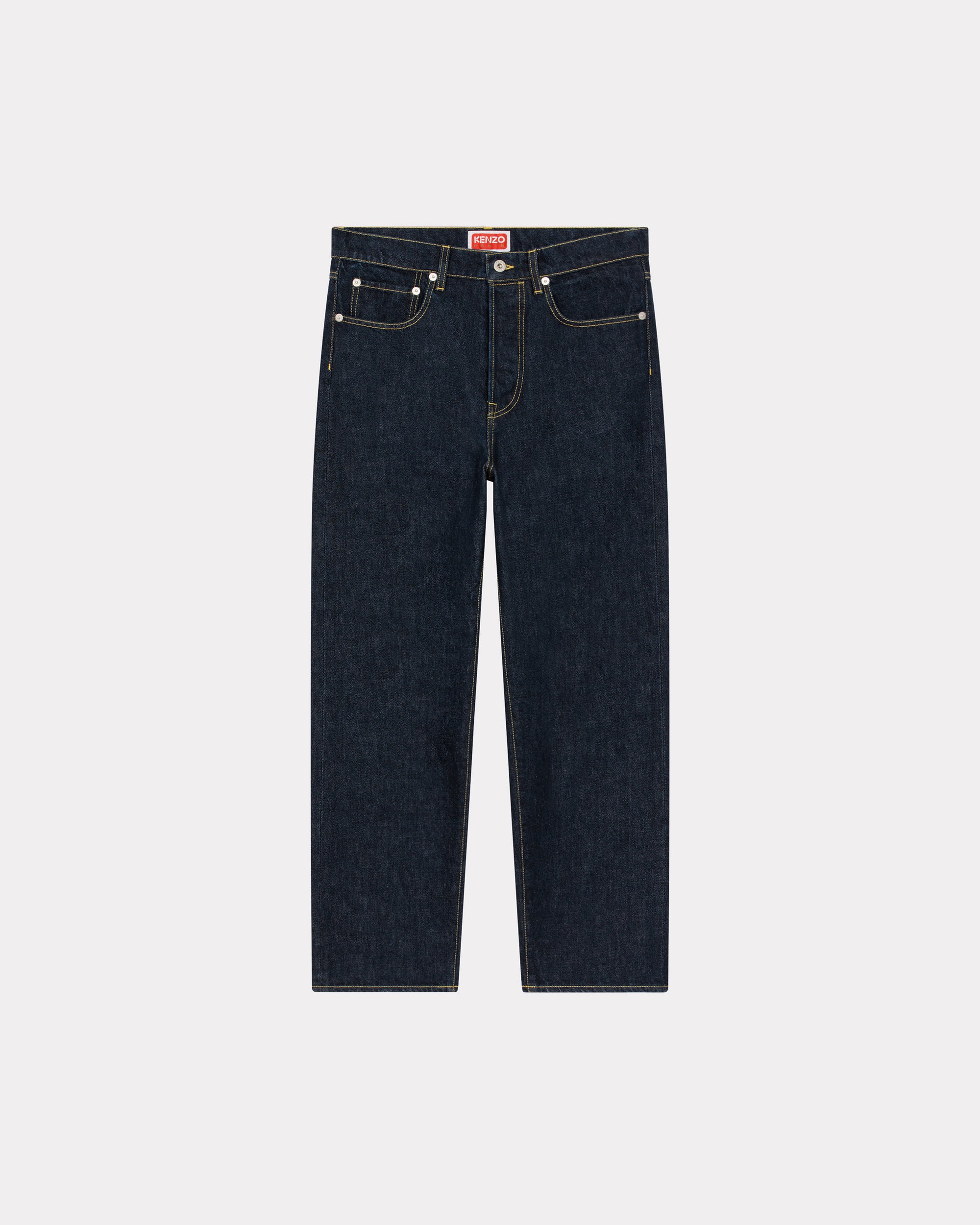 Cropped Asagao Straight Jeans