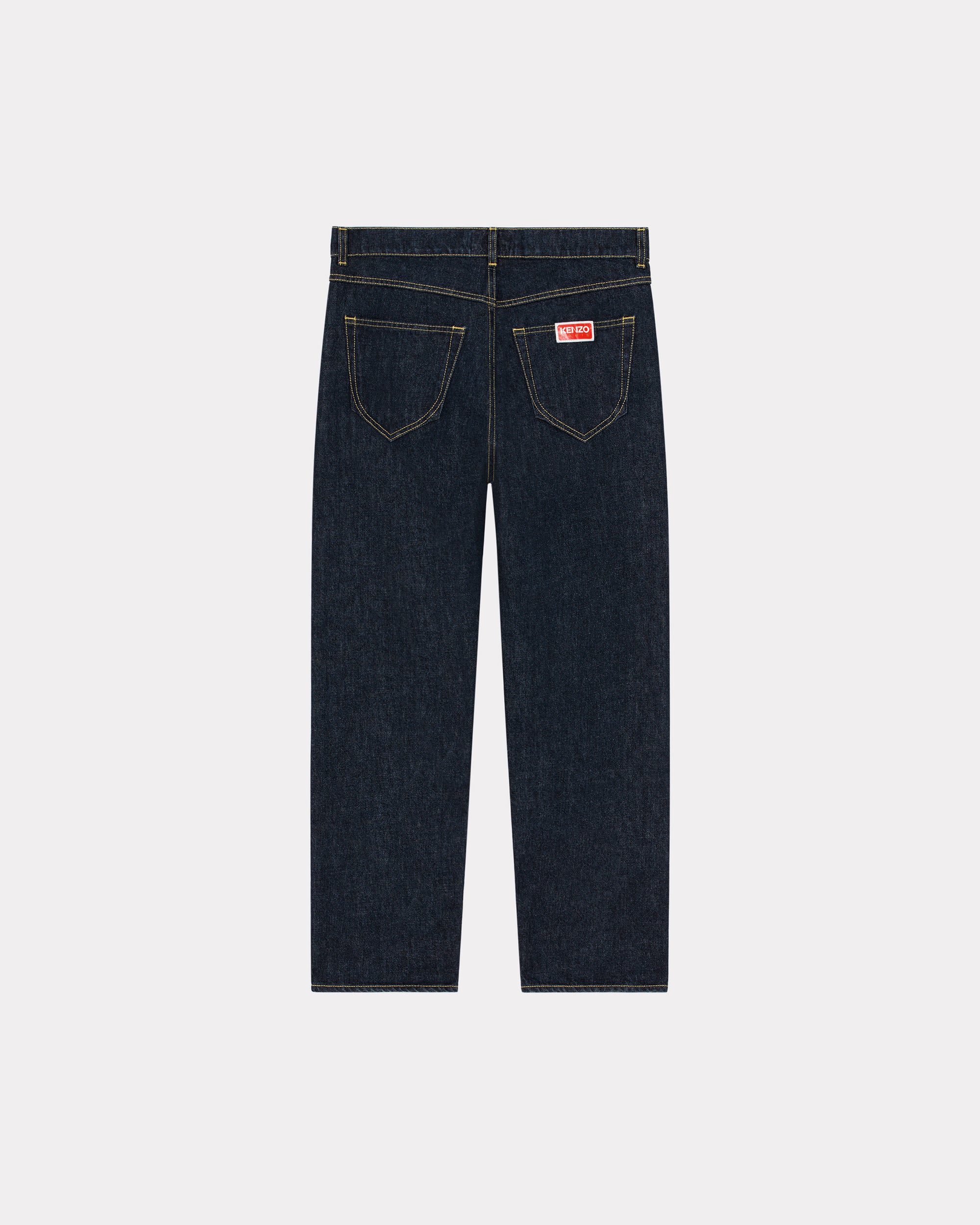 Cropped Asagao Straight Jeans