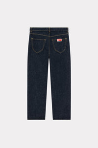 Jean droit Asagao - Rinse Blue Denim