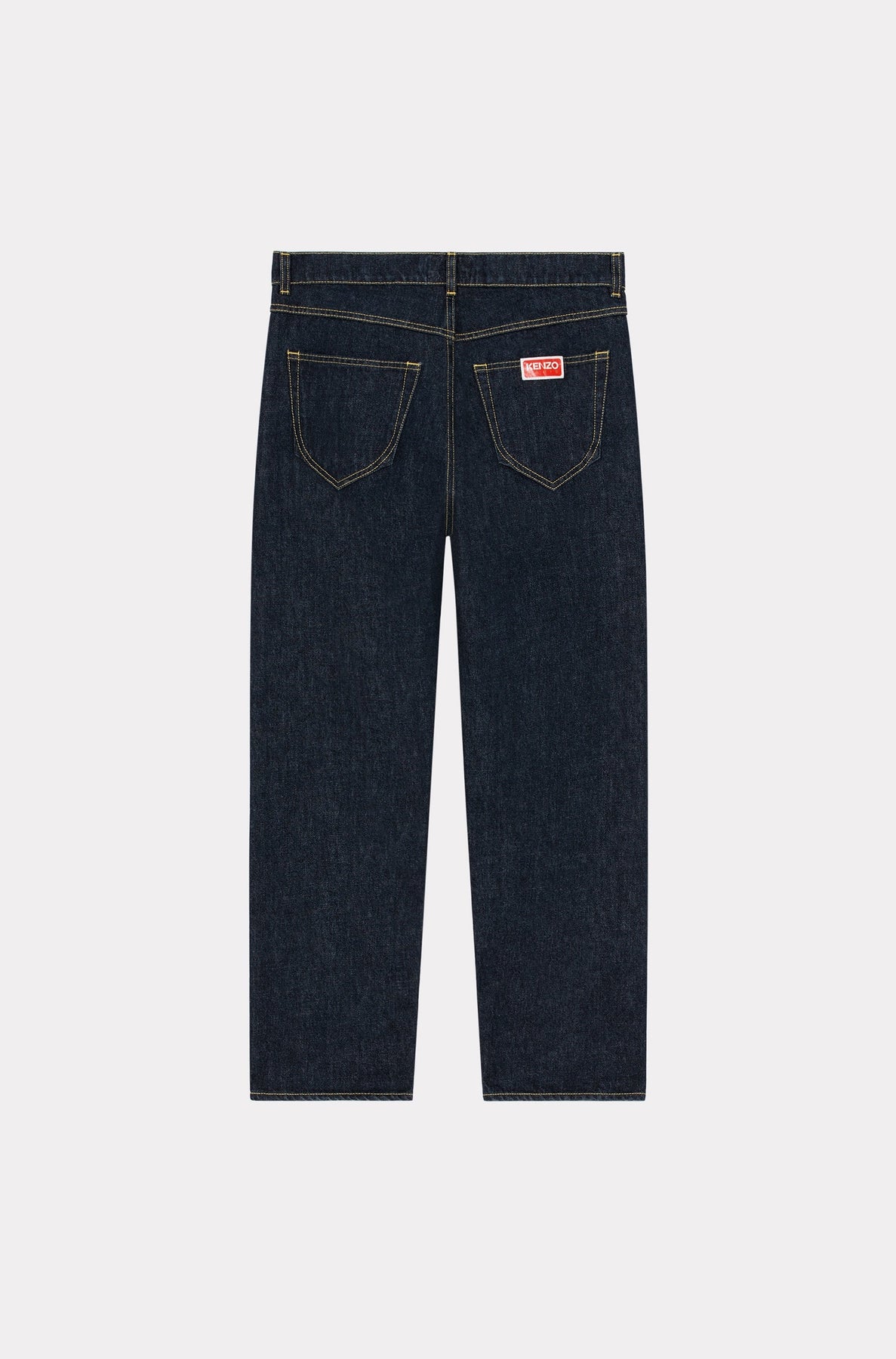 Jean droit Asagao - Rinse Blue Denim