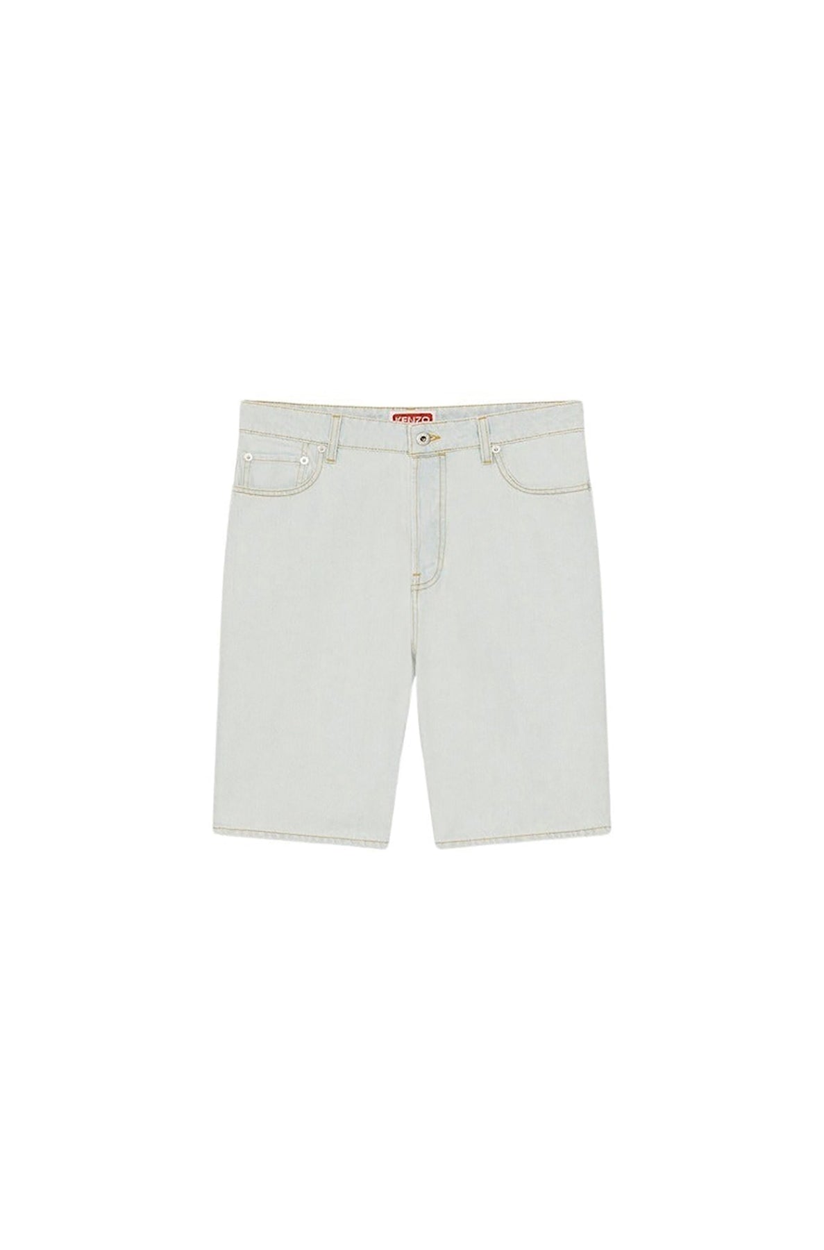 Short denim Himawari - Bleached Blue Denim