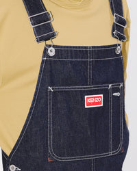 Chemise de salopette en denim - Rinse Blue Denim