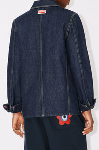 Veste workwear en denim "Kenzo Target" - Rinse Blue Denim