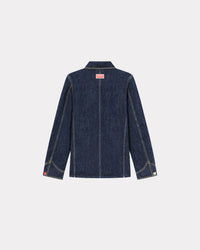 Veste workwear en denim "Kenzo Target" - Rinse Blue Denim