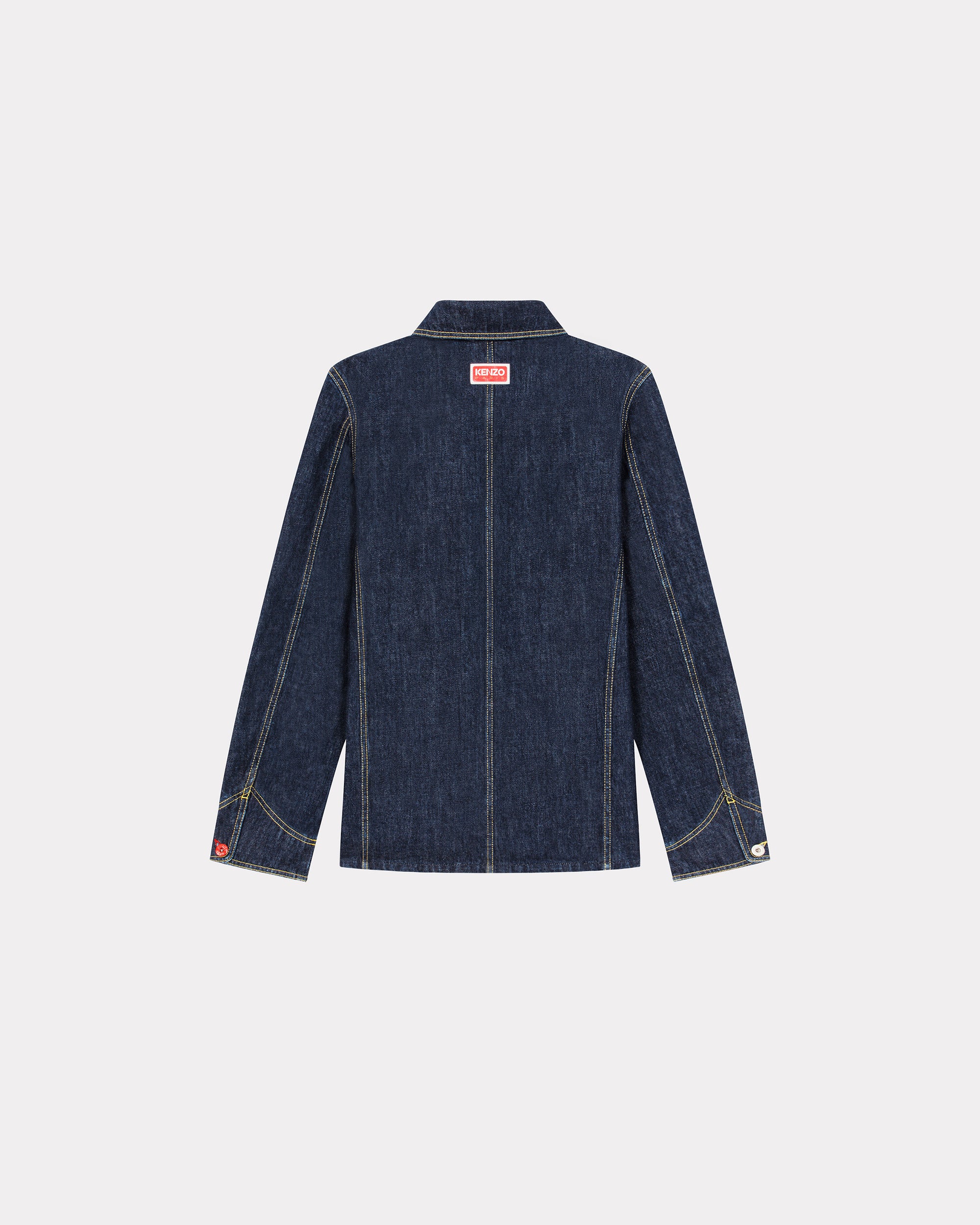 Veste workwear en denim "Kenzo Target" - Rinse Blue Denim