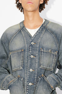 Stone Bleach Workwear Jacket