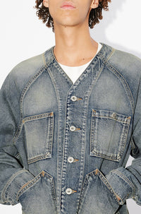 Stone Bleach Workwear Jacket