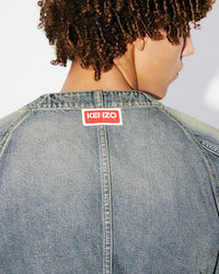 Denim workwear jacket - Stone Bl Dirty Blue Denim