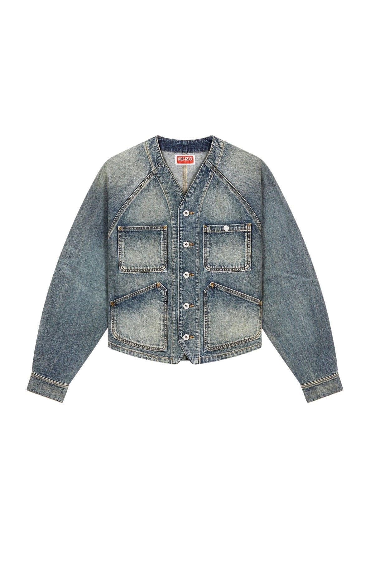 Stone Bleach Workwear Jacket