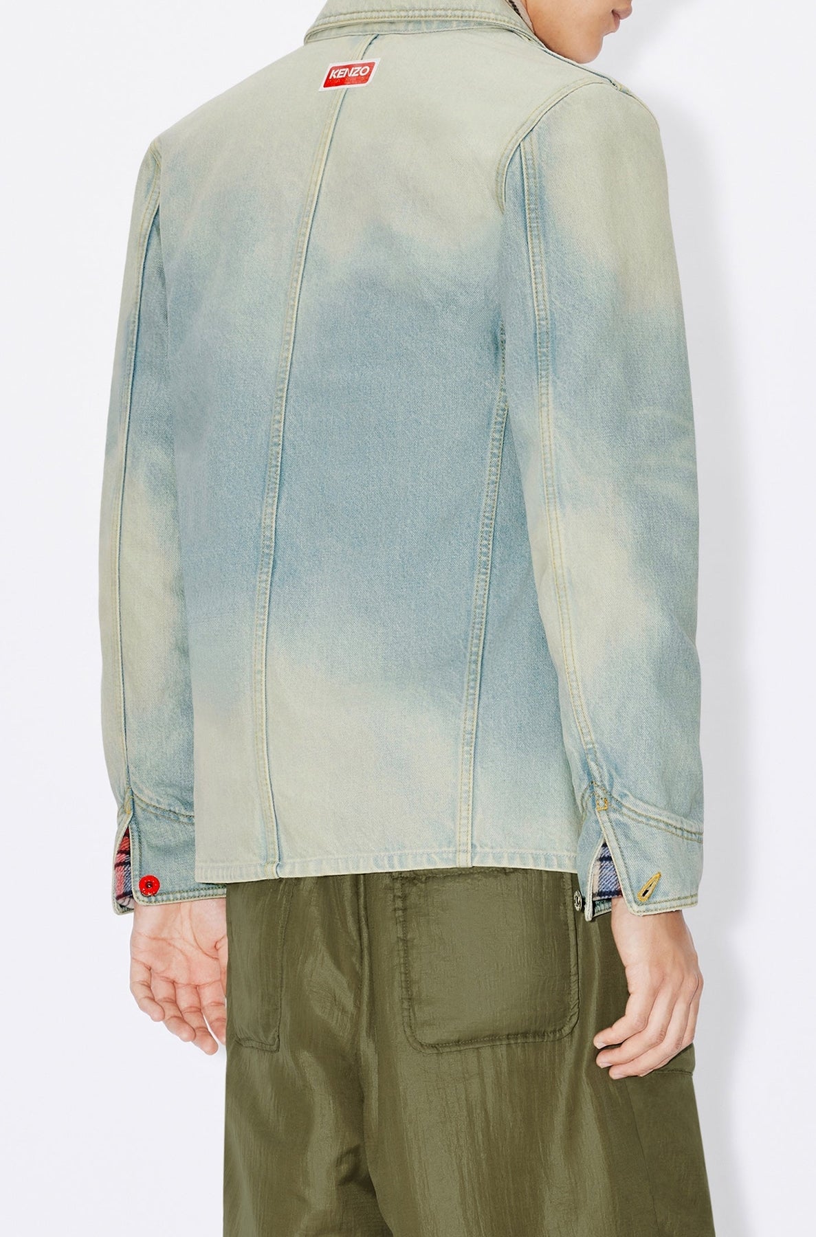 Veste "Kenzo Travel" en denim - Medium Stone Blue