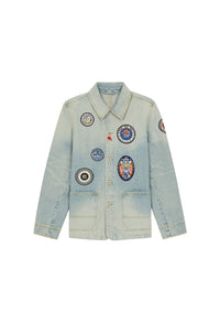 Veste "Kenzo Travel" en denim - Medium Stone Blue